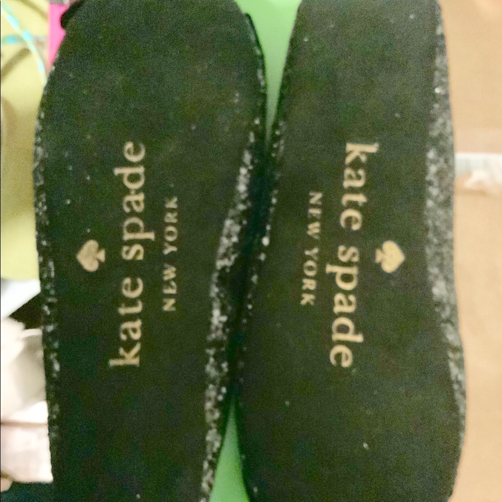 NIB Kate Spade Sussex Black Ballet Flats Shoes - Picture 6 of 6